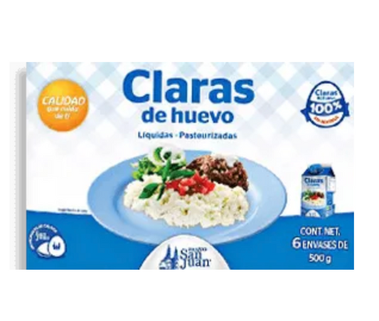 Claras gallina Libre San Juan 6P/500G - .