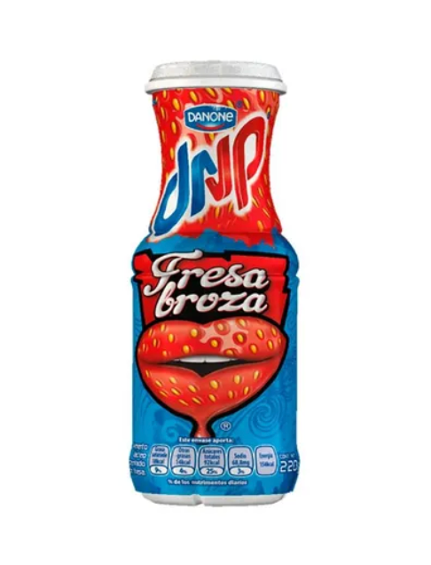 Yoghurt Dnp Danone Fresa Brosa 220G - .