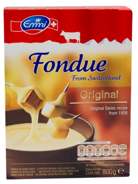 Queso Fondue Emmi Original 800G - .