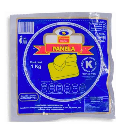 Queso Kurson Kosher Panela 1K - .
