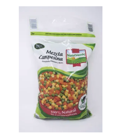 Verdura Congelada Nutri Verde Mezcla Campesina 2.5K - .