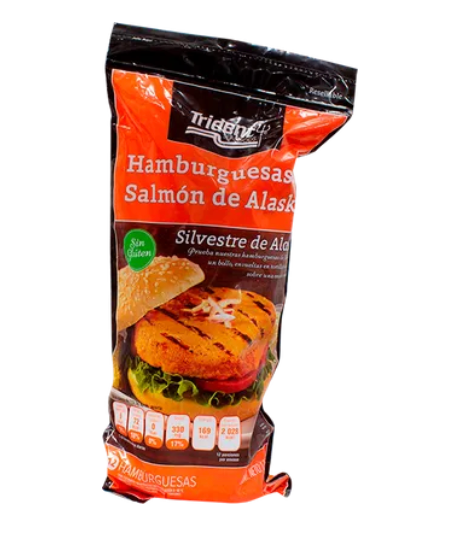Hamburguesa Trident de Salmón 1.36K - .