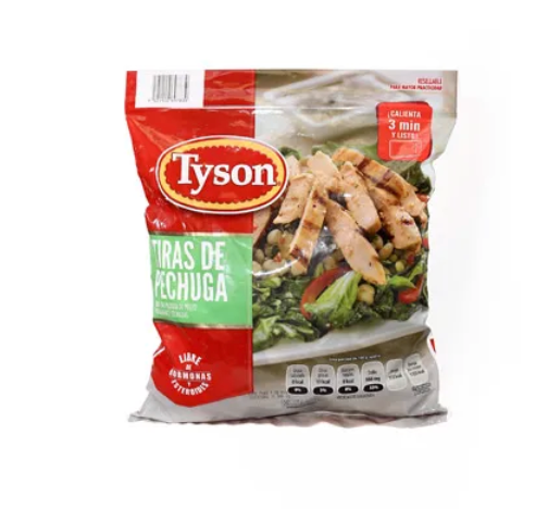 Pollo Tyson Tiras de Pechuga Cocinadas 1.36K - .