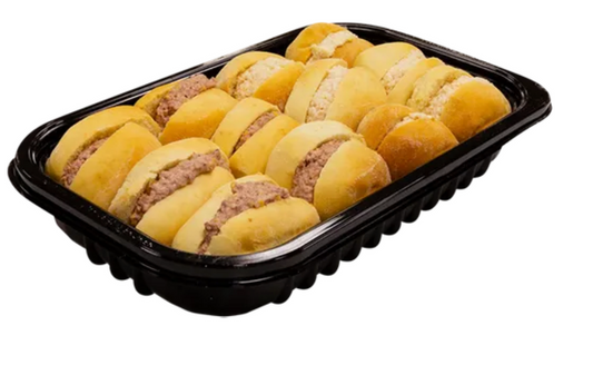 Mini Bollos Rellenos de Roast Beef/Pavo 12P - .