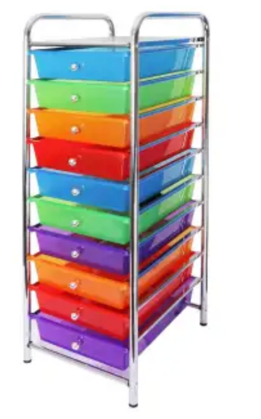 Carro Multiusos Member´s Mark 10 Cajones de Colores - .