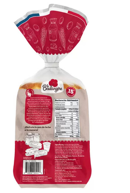 La Boulangere Pan de Leche Brioche 525 gr -  KOZ