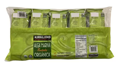 Kirkland Signature Alga Marina Orgánica 10 pzas de 17 g - .
