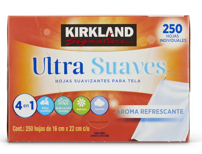 Kirkland Signature Hojas Suavizantes de Telas 500 piezas - .