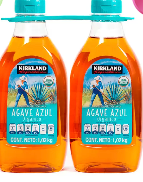 Kirkland Signature Jarabe de Agave Orgánico 2 pzas de 1.02 kg - .