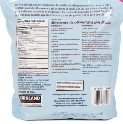 Kirkland Signature Harina de Almendra 1.361 kg - .