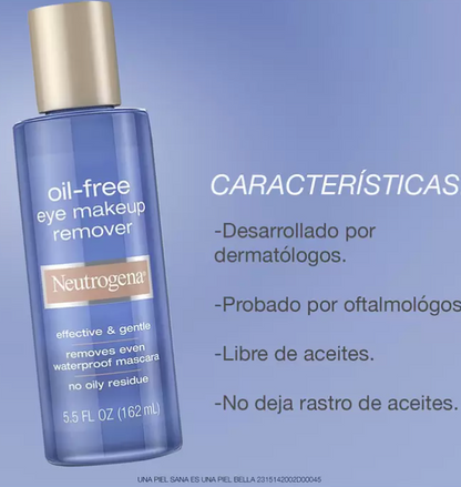 Neutrogena Desmaquillante Bifásico de ojos 3 pzas de 162 ml - .
