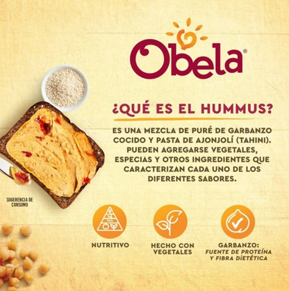Hummus Obela Chipotle 567 gr - .