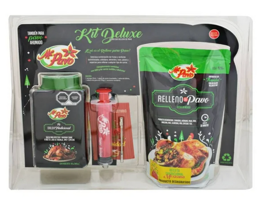 Kit Marinador de Pavo Mr. Pavo 650 ml / 270 g - .