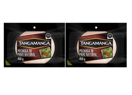 Pechuga de Pavo Tangamanga Natural 900 g - .