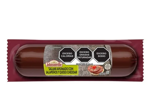 Salami con Jalapeño y Queso Cheddar Johnsonville 567 g - .