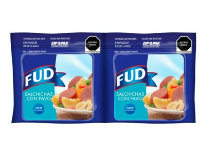 Salchichas de Pavo FUD 2 Kg - .