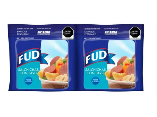 Salchichas de Pavo FUD 2 Kg - .