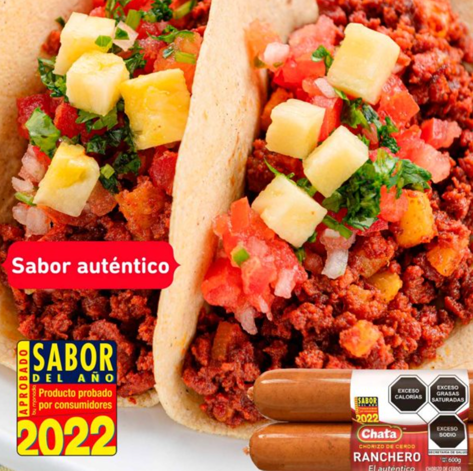 Chorizo Ranchero Chata 600 g - .
