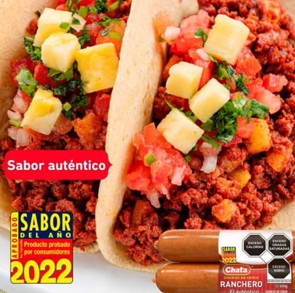 Chorizo Ranchero Chata 600 g - .