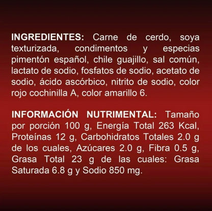 Chorizo Español SALMI 1 kg - .