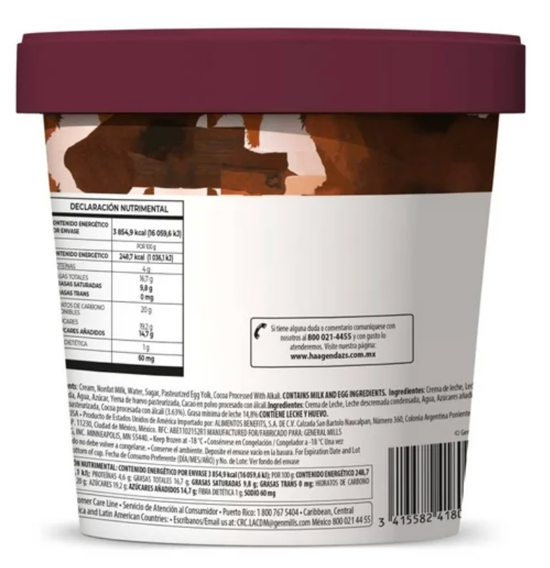 Helado de Crema Häagen-Dazs Vainilla 1.89 l - .