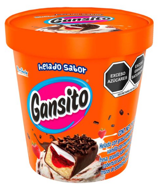 Helado Gansito Marinela 2 l - .