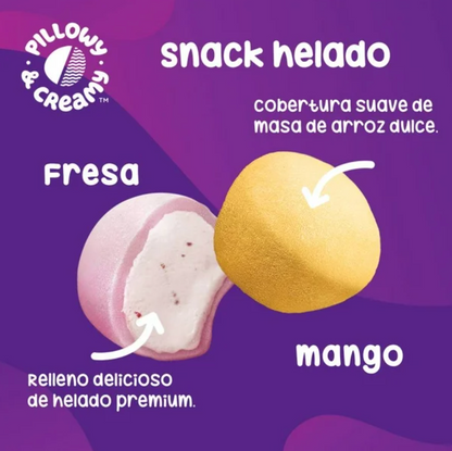Helado Cubierto de Masa de Arroz Dulce My Mochi 12 piezas de 35 g - .