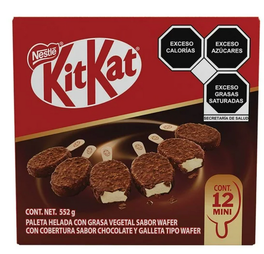 Paleta Helada KitKat Nestlé 12 pzas - .