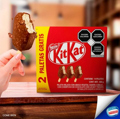 Mini Paletas KitKat Nestle 14 pzas - .