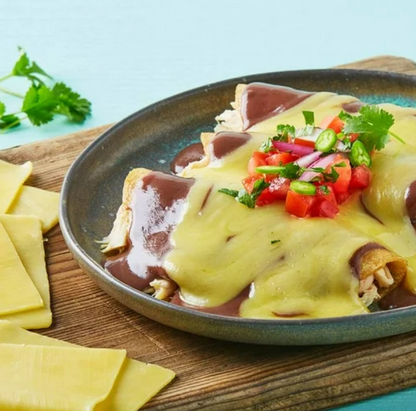 Queso Manchego Rebanado Nochebuena 2 piezas de 500 gr - .