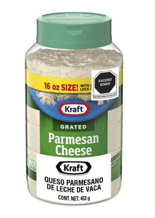 Queso Parmesano Kraft 453 g - .
