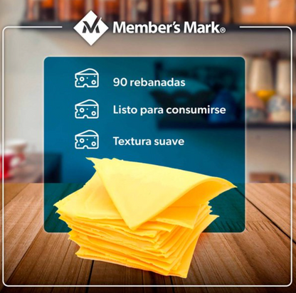 Queso Tipo Americano Member's Mark 1.57 Kg - .