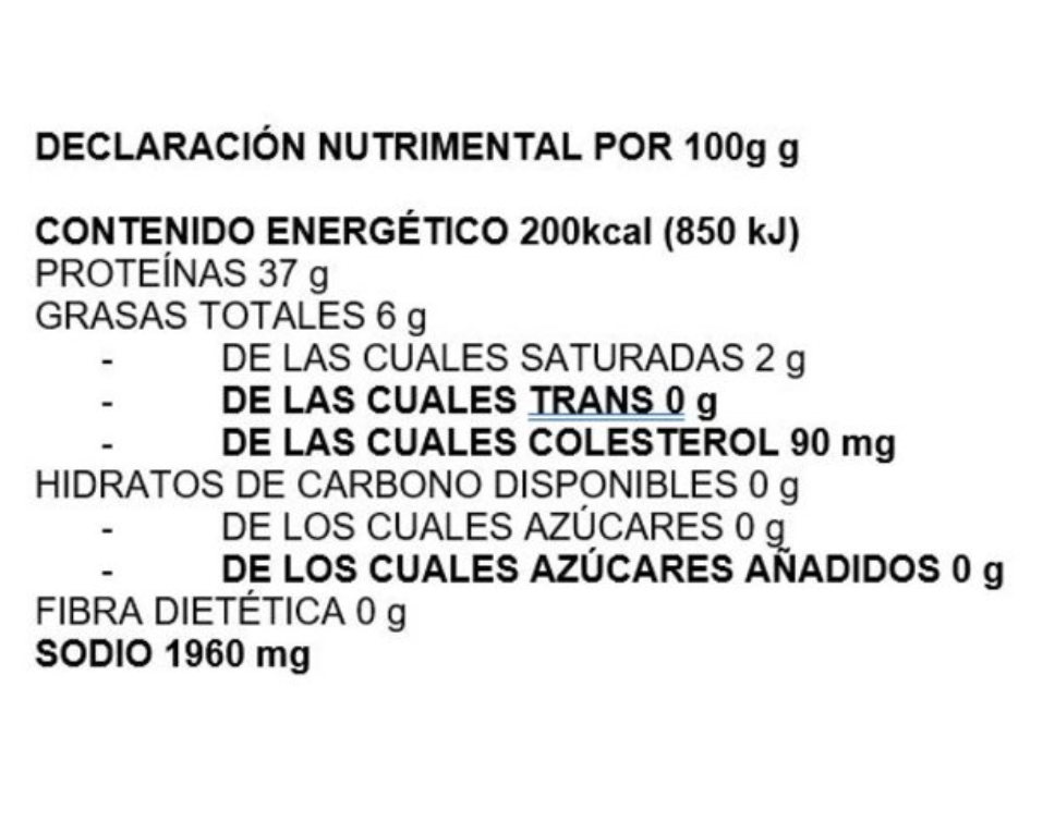 Pata de Jamón Serrano Member's Mark 12 Meses de Maduración 7-8 kg + Tabla y Cuchillo. - .