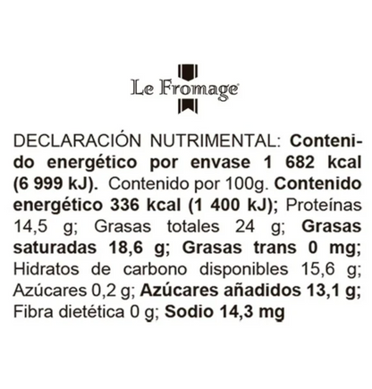 Queso de Cabra con Arándanos Le Fromage 500 g - .