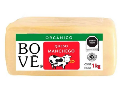 Queso Manchego Orgánico Bové 1 Kg - .