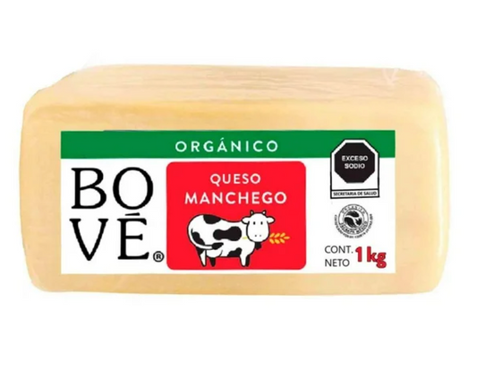 Queso Manchego Orgánico Bové 1 Kg - .