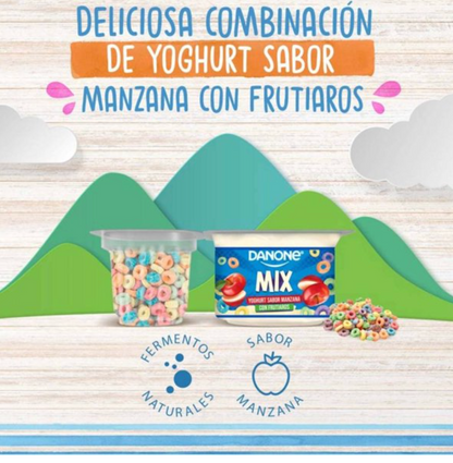 Yogurt con Cereal Danone Mix 10 pzs de 140 g - .