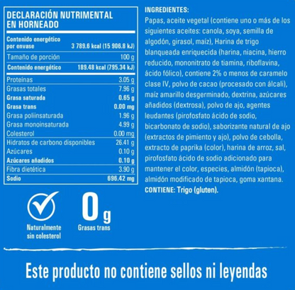 Papas Gajo Sazonadas con Paprika McCain 2 Kg - .