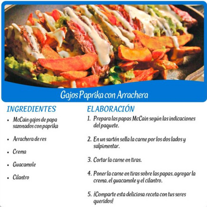 Papas Gajo Sazonadas con Paprika McCain 2 Kg - .