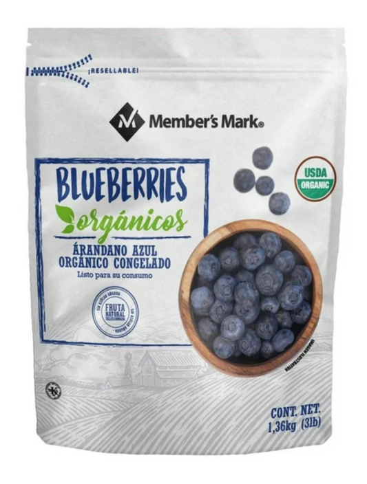 Blueberries Member's Mark Orgánicos 1.36 Kg - .