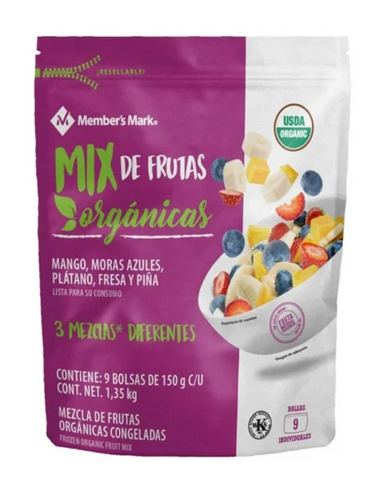 Mix de Frutas Orgánicas Member's Mark 1.35 Kg - .