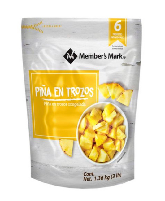 Piña en Trozos Member's Mark 1.36 kg - .