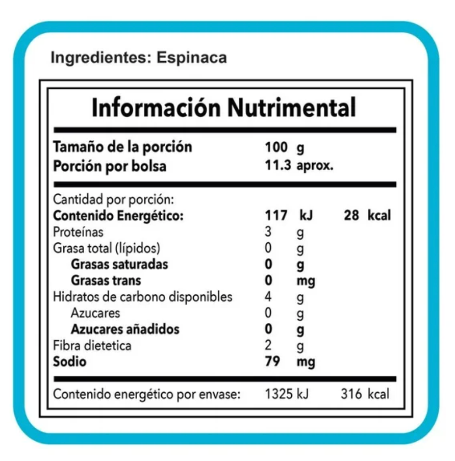 Espinaca Daily Salad 1.13 Kg - .