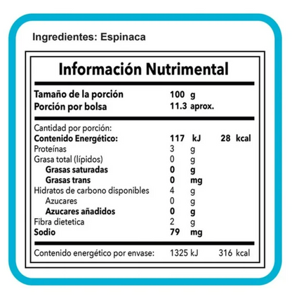 Espinaca Daily Salad 1.13 Kg - .