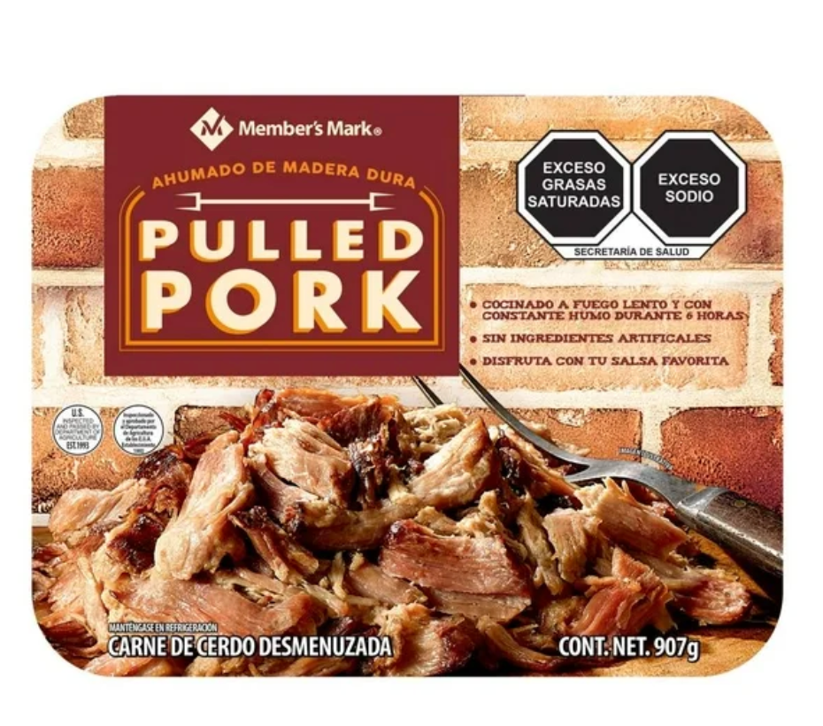 Pulled Pork Member's Mark 907 g - .
