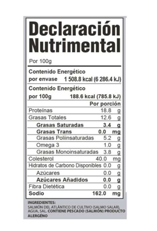 Salmón del Atlántico Member's Mark 800 g - .