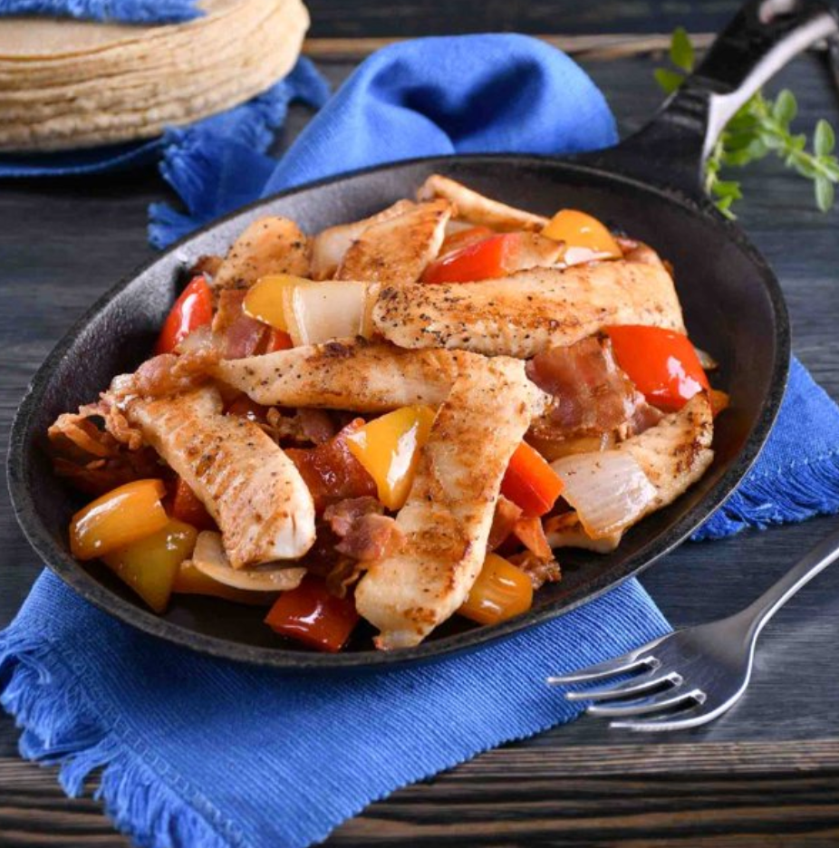 Fajitas de Pescado Producto de mexico 907 gr - .