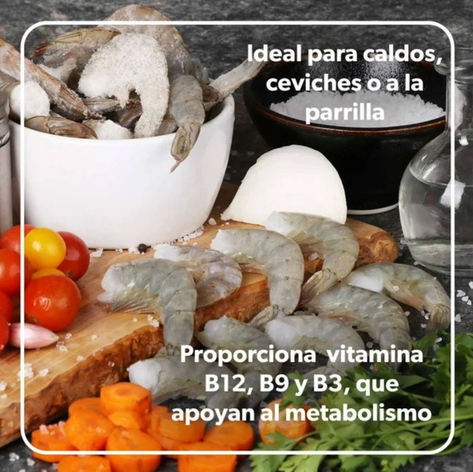 Camarón Chico con Cascara Selecta Bolsa - .