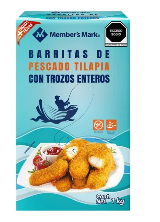 Barritas de Tilapia Member's Mark 1 Kg - .