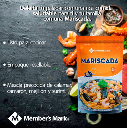 Mariscada Member's Mark Precocidos 1 Kg - .